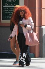 CHAKA KHAN Out for Shopping in Beverly Hills 03/07/2017