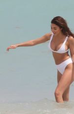 CHANTEL JEFFRIES in Bikini at a Beach in Miami 03/25/2017