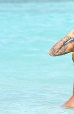 CHANTELLE CONNELLY and JEMMA LUCY in Bikinis at a Beach in Caribbean 03/01/2017