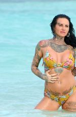 CHANTELLE CONNELLY and JEMMA LUCY in Bikinis at a Beach in Caribbean 03/01/2017