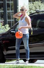 CHARLIZE THERON at Salt & Straw in Hollywood 03/28/2017