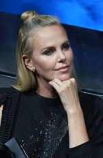 CHARLIZE THERON at The Fate of the Furious Press Conference in Beijing 03/23/2017
