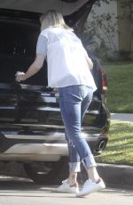 CHARLIZE THERON Out and About in Hollywood 03/16/2017