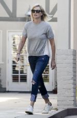 CHARLIZE THERON Out and About in Hollywood 03/16/2017