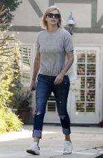 CHARLIZE THERON Out and About in Hollywood 03/16/2017
