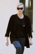 CHARLIZE THERON Out and About in Los Angeles 03/27/2017