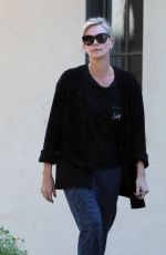 CHARLIZE THERON Out and About in Los Angeles 03/27/2017