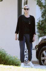 CHARLIZE THERON Out and About in Los Angeles 03/27/2017