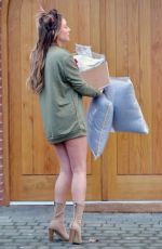 CHARLOTTE CROSBY at Her Home in Sunderland 03/01/2017
