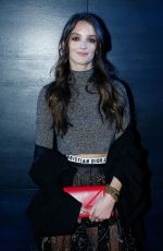 CHARLOTTE LE BON at Christian Dior Fashion Show in Paris 03/03/2017