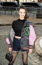 CHARLOTTE LE BON at Miu Miu Fashion Show at Paris Fashion Week 03/07/2017