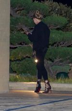 CHARLOTTE MCKINNEY Leaves Nobu in Malibu 03/22/2017