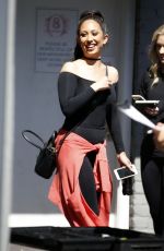 CHERYL BURKE Arrives at a Dance Studio in Los Angeles 03/29/2017