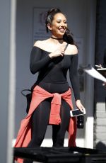 CHERYL BURKE Arrives at a Dance Studio in Los Angeles 03/29/2017