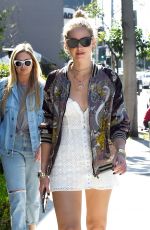 CHIARA FERRAGNI Arrives at Cafe Zinque in West Hollywood 03/28/2017