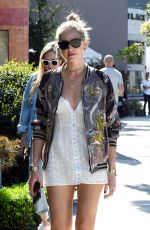 CHIARA FERRAGNI Arrives at Cafe Zinque in West Hollywood 03/28/2017
