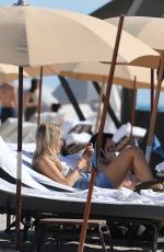 CHIARA FERRAGNI on the Beach in Miami 03/21/2017