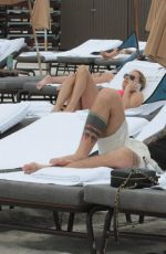 CHIARA FERRAGNI on the Beach in Miami 03/25/2017