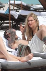 CHIARA FERRAGNI on the Beach in Miami 03/25/2017