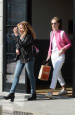 CHIARA FERRAGNI Out Shopping in Milan 03/10/2017