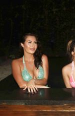 CHLOE, LAURYN and AMELIA GOODMAN in Bikinis on Holiday in Maldives 03/26/2017
