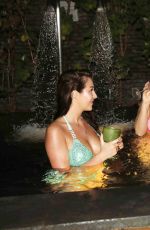 CHLOE, LAURYN and AMELIA GOODMAN in Bikinis on Holiday in Maldives 03/26/2017