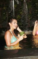 CHLOE, LAURYN and AMELIA GOODMAN in Bikinis on Holiday in Maldives 03/26/2017