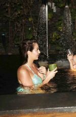 CHLOE, LAURYN and AMELIA GOODMAN in Bikinis on Holiday in Maldives 03/26/2017