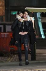CHLOE LEWIS Out with Her Boyfriend in London 03/04/2017