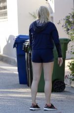 CHLOE MORETZ in Shorts Out in Los Angeles 03/28/2017