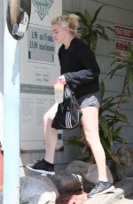 CHLOE MORETZ Leaves a Gym in West Hollywood 03/29/2017
