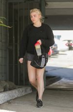 CHLOE MORETZ Leaves a Gym in West Hollywood 03/29/2017