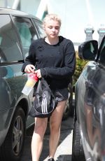 CHLOE MORETZ Leaves a Gym in West Hollywood 03/29/2017