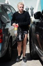 CHLOE MORETZ Leaves a Gym in West Hollywood 03/29/2017