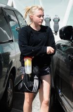 CHLOE MORETZ Leaves a Gym in West Hollywood 03/29/2017