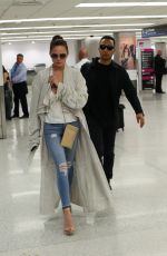CHRISSY TEIGEN at Airpot in Miami 03/03/2017
