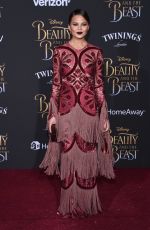 CHRISSY TEIGEN at Beauty and the Beast Premiere in Los Angeles 03/02/2017