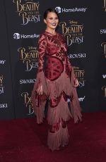 CHRISSY TEIGEN at Beauty and the Beast Premiere in Los Angeles 03/02/2017