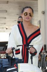 CHRISSY TEIGEN at LAX Airport in Los Angeles 03/16/2017
