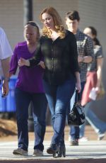 CHRISTINA HENDRICKS Out in Atlanta 03/26/2017