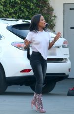 CHRISTINA MILIAN and MC Harvey at a Dance Studio in Los Angeles 03/29/2017