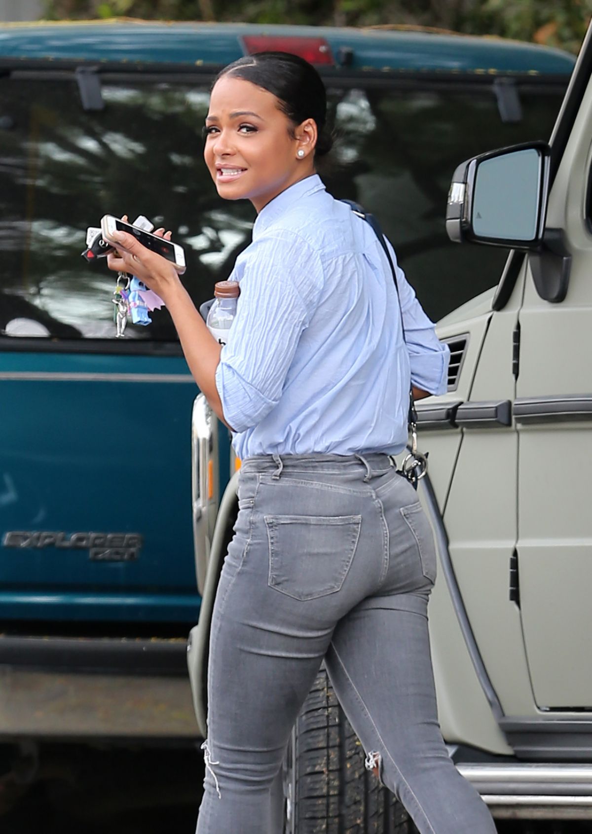 CHRISTINA MILIAN Out in Los Angeles 03/12/2017 – HawtCelebs