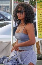 CHRISTINA MILIAN Shopping at Farmers Market in Studio City 03/12/2017