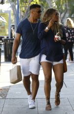 CIARA and Russell Wilson Out Shopping in West Hollywood 03/11/2017