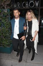 CIARA at Mr Chow in Los Angeles 03/22/2017