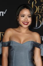 CIERRA RAMIREZ at Beauty and the Beast Premiere in Los Angeles 03/02/2017