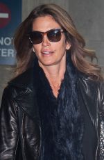 CINDY CRAWFORD at LAX Airport in Los Angeles 03/12/2017