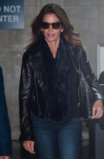 CINDY CRAWFORD at LAX Airport in Los Angeles 03/12/2017
