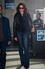 CINDY CRAWFORD at LAX Airport in Los Angeles 03/12/2017