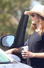 CINDY CRAWFORD in Leggings Out in Malibu 03/30/2017
